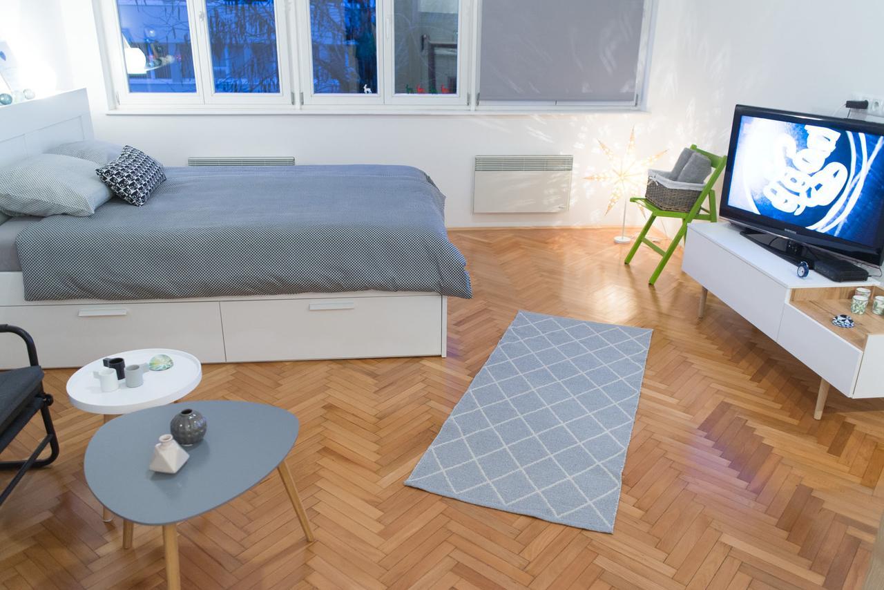 Bright & Stylish Studio Home, Superbly Located サラエヴォ エクステリア 写真